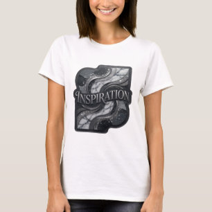 Saubere Silber INSPIRATION Custom-T-Shirt T-Shirt