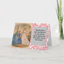 "Saubere und Hübsche" Snarke Grußkarte