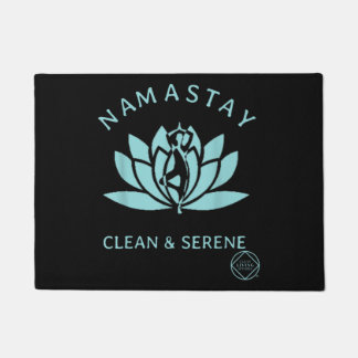 Saubere und serene Yoga Narcotics Anonym Fußmatte
