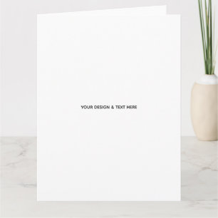 Saubere weiße minimalistische Dankeskkarte für Kra Dankeskarte