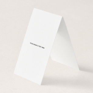 Saubere Weiße Minimalistische Geschäft-Dankeschön-
