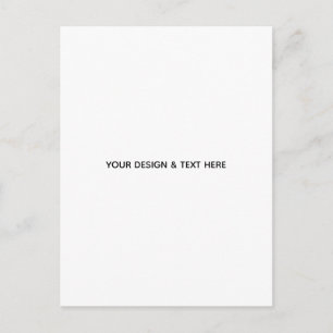 Saubere Weiße Minimalistische Oma-Geburtstagskarte Postkarte