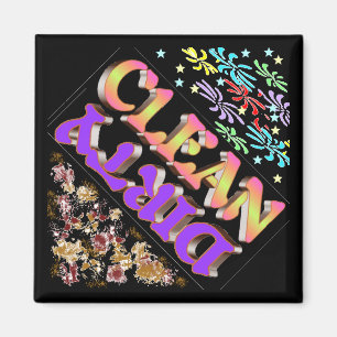 Sauberer Spülmaschinenmagnet Magnet