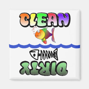 Sauberer Spülmaschinenmagnet Magnet