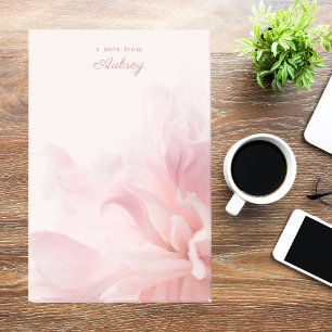 Sauberes, einfaches Minimal-Rosa Post-it Klebezettel