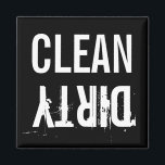 Sauberes Geschirrspüler Küchenmagnet Magnet<br><div class="desc">Dieser Küchenmagnet ist ideal für den Geschirrspüler, sodass jeder weiß, ob die Geschirr darin sauber oder schmutzig sind. Schalten Sie den Magneten einfach um, wenn Sie Ihren Geschirrspüler anfangen und ihn in "schmutzig" verwandeln, wenn Sie Gegenstände aus dem Geschirrspüler entfernen. Ideal für Zuhause oder im Büro! Auch macht ein einzigartiges...</div>