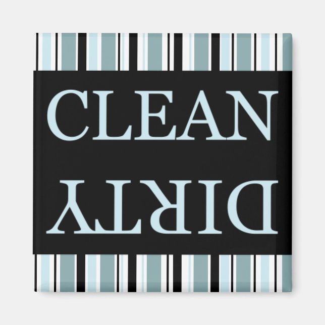 Sauberes Geschirrspüler-Magnet Magnet (Vorne)