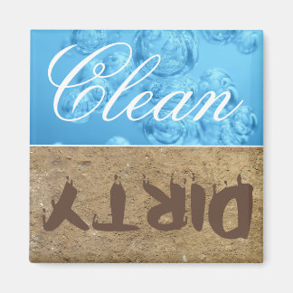 Sauberes Geschirrspüler-Magnet Magnet