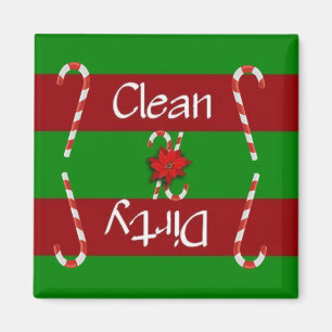 Sauberes GeschirrspülMagnet für feine Candy Cane Magnet