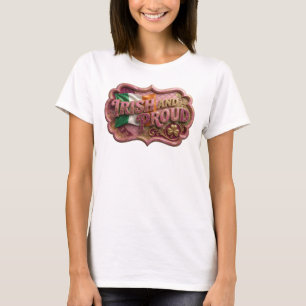 Sauberes Gold IRISH AND PROUD Slogan T-Shirt