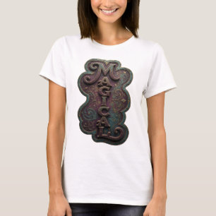 Sauberes Gold MAGISCHES Kundendesign T-Shirt