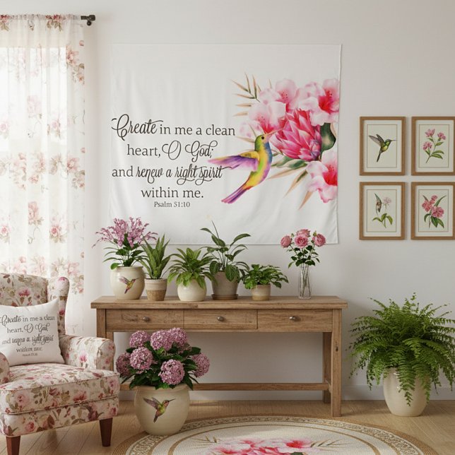 Sauberes Herz Wandteppich (Von Creator hochgeladen)