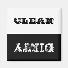 Sauberes, individuelles Geschirrspüler-Magnet Magnet