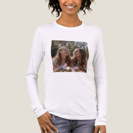 Sauberes & Minimales Dankeschön-Foto für den Absch Tri-Blend Shirt