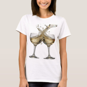Sauberes Silber PROST AUF DIE GUTE GESUNDHEIT Trag T-Shirt