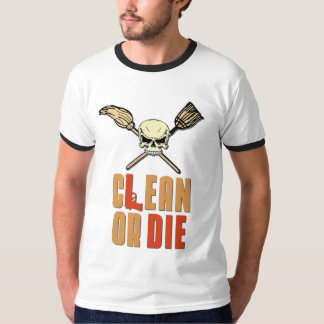 Säubern Sie oder die T-Shirt