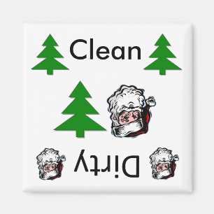 Säubern Sie schmutzige Magnet