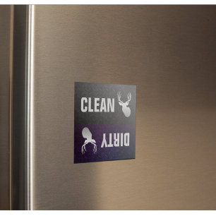 Säubern Sie schmutzigen Magnet