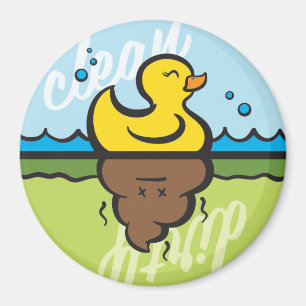 Säubern Sie schmutzigen Spülmaschinen-Magneten Magnet