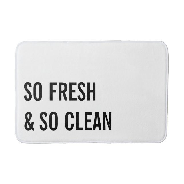 Säubern Sie so Bad-Matte Badematte (Vorderseite)