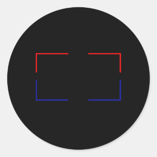 Säuberung am Gang 46 Runder Aufkleber