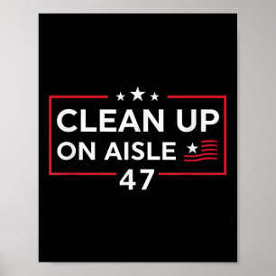 Säuberung des Aisle 47 Impeach 47 Anti Trump 86 47 Poster