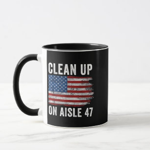 Säuberung von Aisle 47 Shirt Impeach 47 Anti Trump Tasse