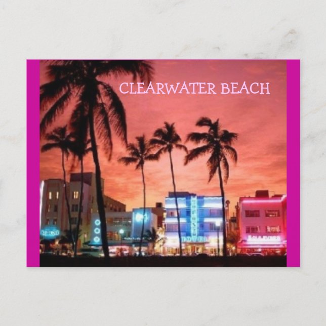 SAUBERWASSER, FLORIDA POSTKARTE (Vorderseite)