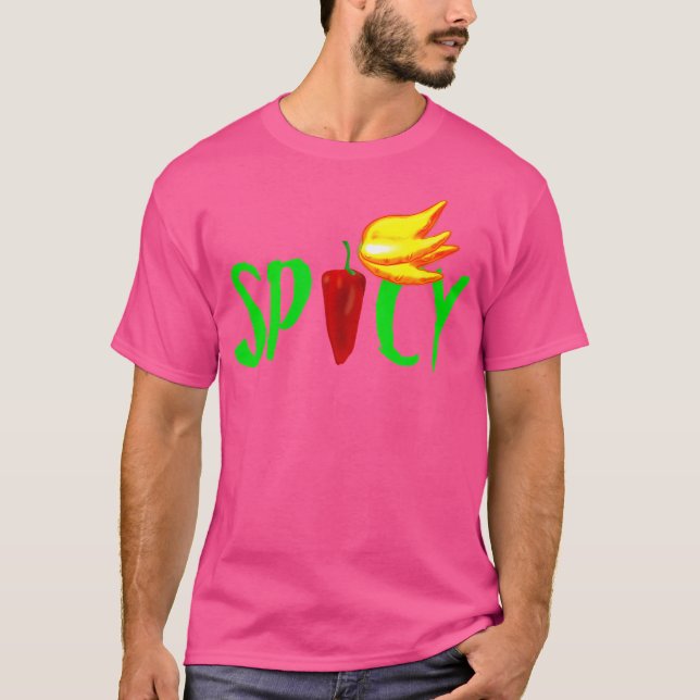 Sauce Lovers Gabe Hot Chili Pepper Funny Tshirt (Vorderseite)