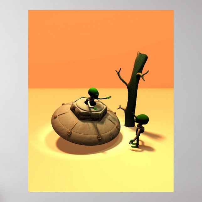 Saucer Buddies 2 Poster (Vorne)