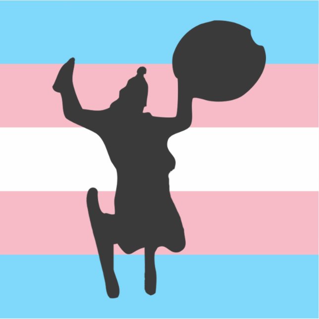 Saucer Girl Vinyl Aufkleber (Vorderseite)