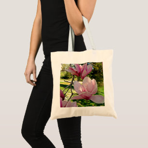 Saucer Magnolia Blossom Bag - Personalisiert Tragetasche