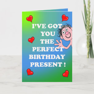 Saucy Birthday Card Karte