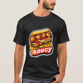SAUCY MEATBALL SANDWICH 4 T-Shirt