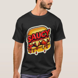SAUCY MEATBALL SANDWICH 8 T-Shirt