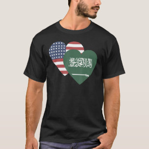 Saudi-Arabien als Nationalflagge für Männer, die z T-Shirt