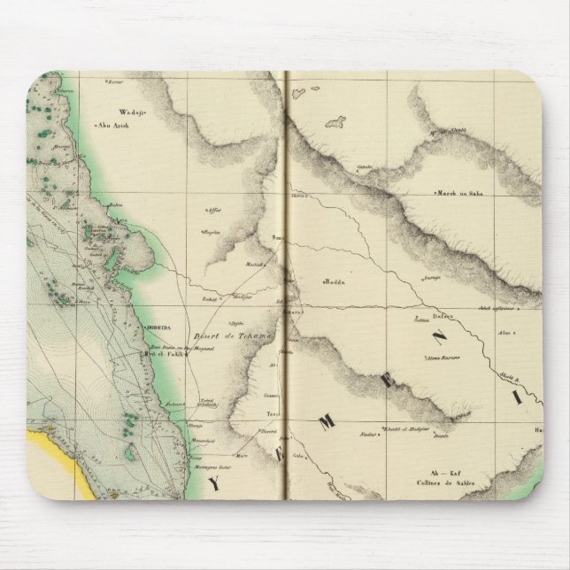 Saudi-Arabien, Asien 100 Mousepad (Vorne)