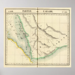 Saudi-Arabien, Asien 100 Poster