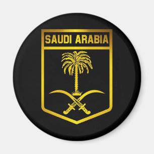 Saudi-Arabien-Emblem Magnet