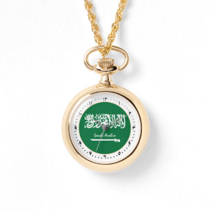 Saudi-Arabien Flag Watch & Saudi-Arabien Mode /Des Armbanduhr