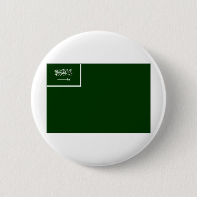 Saudi-Arabien Flagge Button (Vorderseite)