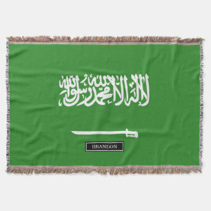 Saudi-Arabien Flagge Decke