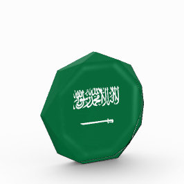 Saudi-Arabien-Flagge Fotoblock