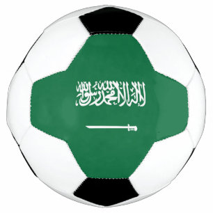 Saudi-Arabien-Flagge Fußball