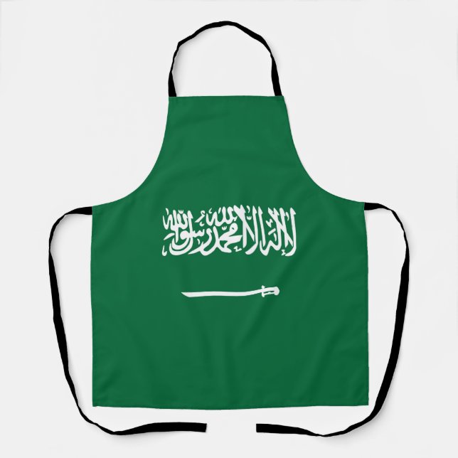 Saudi-Arabien-Flagge Schürze (Vorderseite)