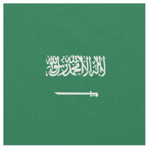 Saudi-Arabien-Flagge Stoff