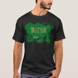 Saudi-Arabien Flagge T-Shirt