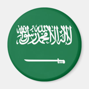 Saudi-Arabien Flaggen-Magnet Magnet