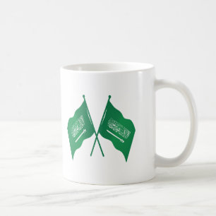 Saudi-Arabien Flaggen-Tasse KSA-Nationalfeiertag Kaffeetasse