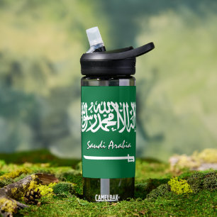 Saudi-Arabien-Flasche, patriotische saudische Flag Trinkflasche